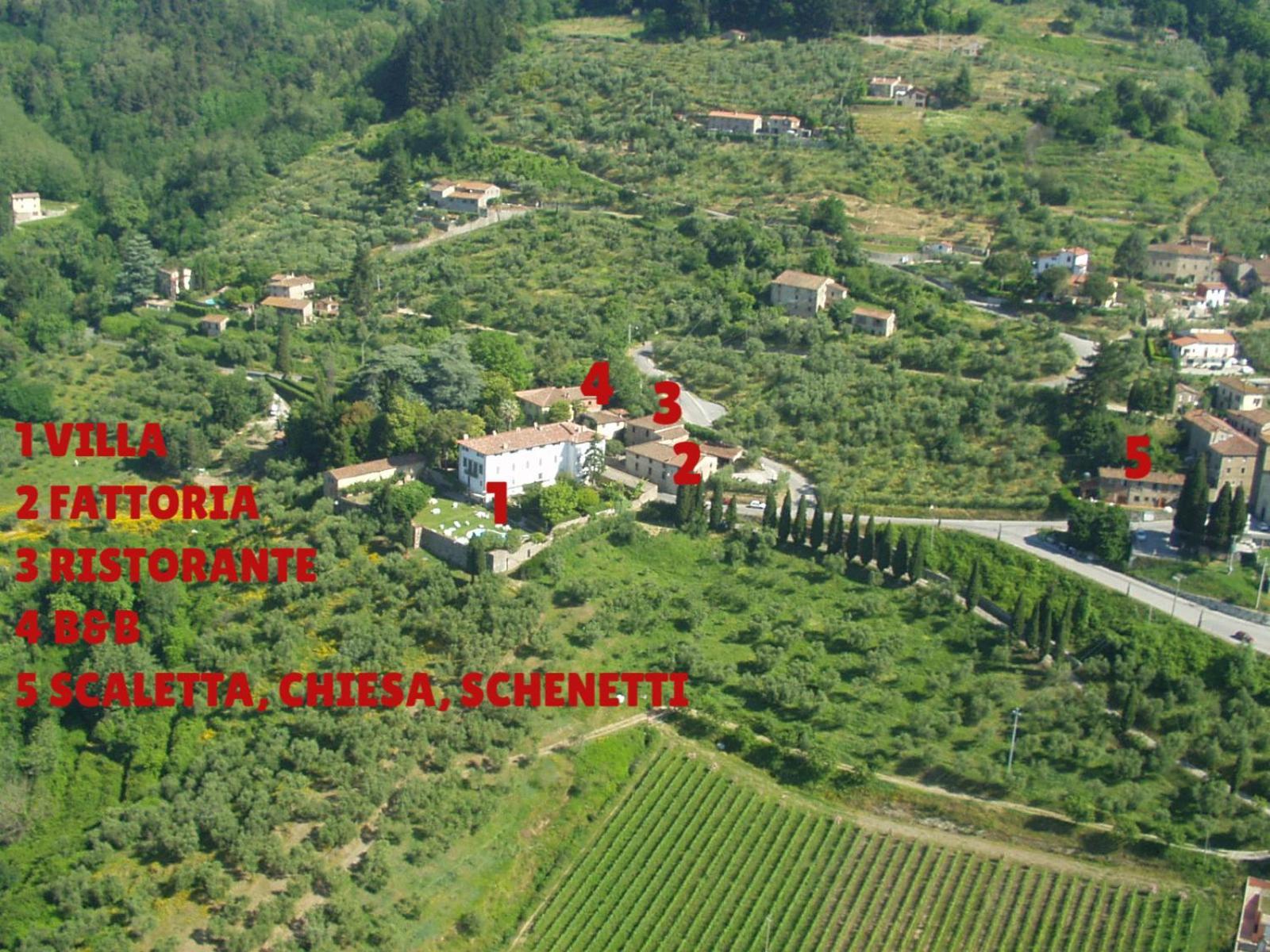 Fattoria Gambaro Di Petrognano Villa Collodi Bagian luar foto